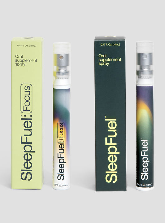 SleepFuel™ + SleepFuel™: Focus 6 pack - Oral supplement spray